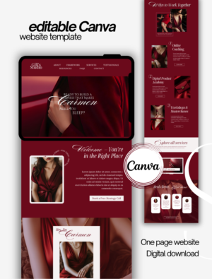 Carmen Website Template