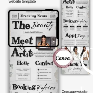 Newspaper Website Template
