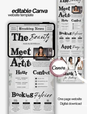 Newspaper Website Template