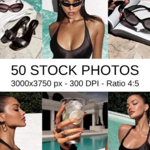 50 Luxury Poolside Stock Photos