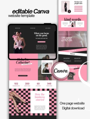 Catherine Website Template