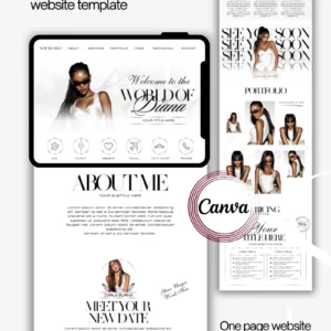 Diana Website Template