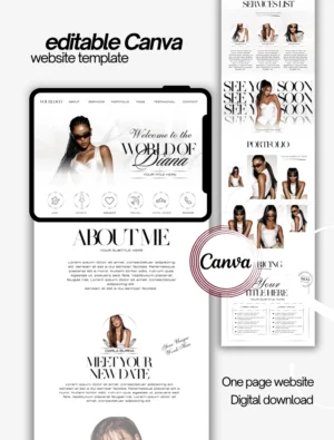 Diana Website Template