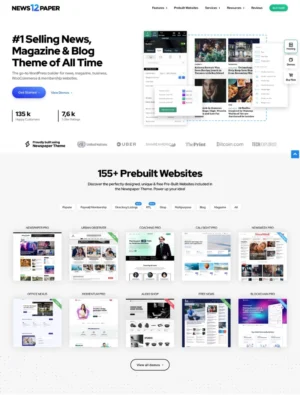 Newspaper - News & WooCommerce