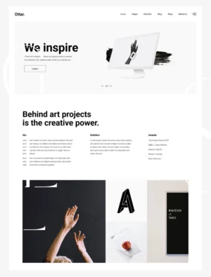 Ottar - Contemporary Portfolio
